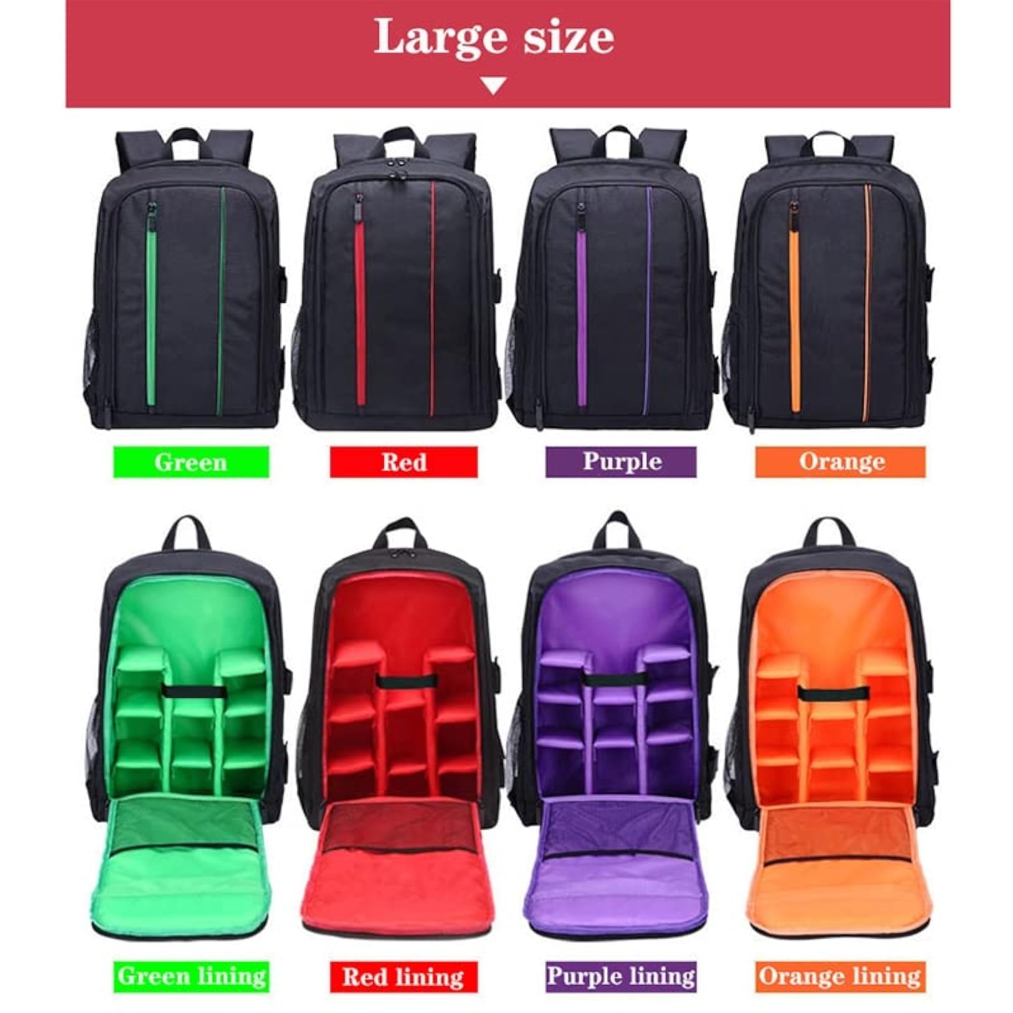 Outdoor Waterproof Photography Camera Backpack